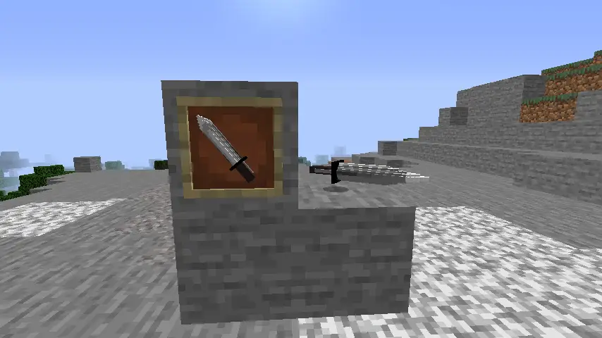 simple 3d sword